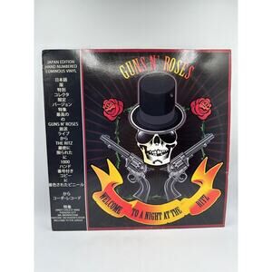 GUNS N' ROSES WELCOME TO A NIGHT AT THE RITZ JAPAN LUMINOUS VINYL #924/1000 Glow